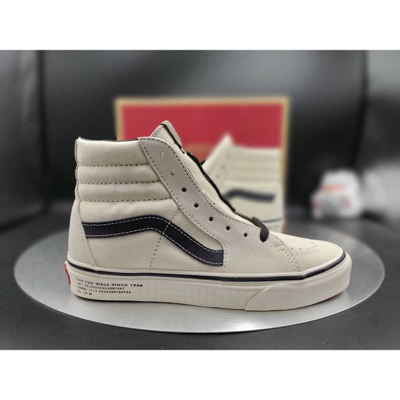 Vans | Shoes | Vans Sk8hi 66 Supply Shoes Antique White Womens Size 6  Vna4bv622h | Poshmark